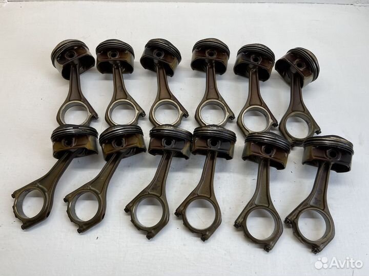 Шатун с поршнем N73B60A для BMW E65\E66