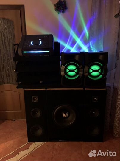 Музыкальный центр в сборе