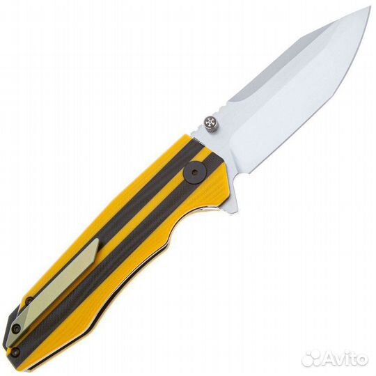 Складной нож Petrified Fish Mocado satin K110