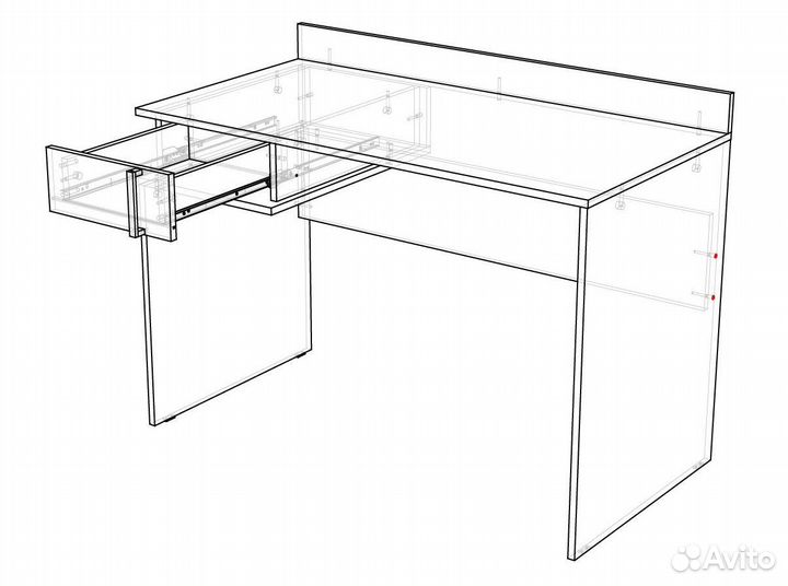 Стол письменный Джамп