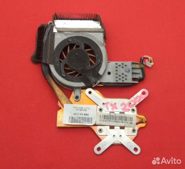 Система охлаждения HP Pavilion TX2000