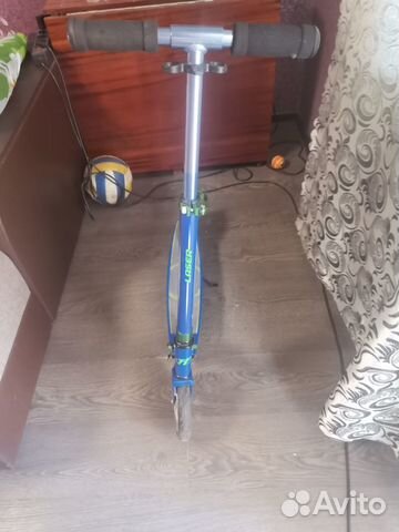 Самокат laser с надувными колесами