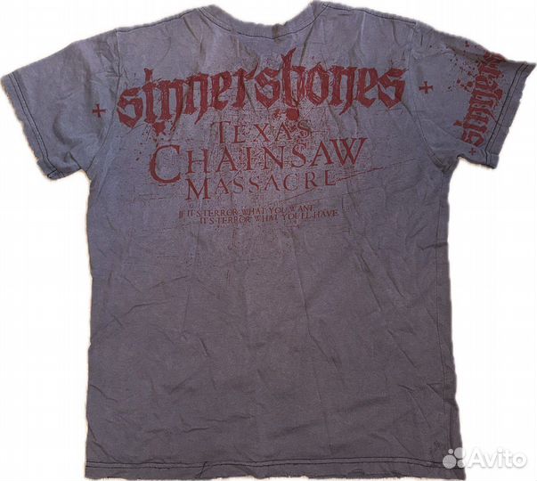 Texas Chainsaw Massacre Tee техасская резня y2k