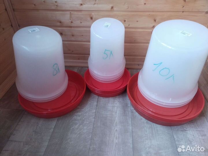 Кормушки и поилки для с/х птицы