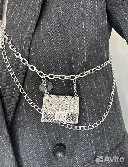 Ремень цепочка chanel