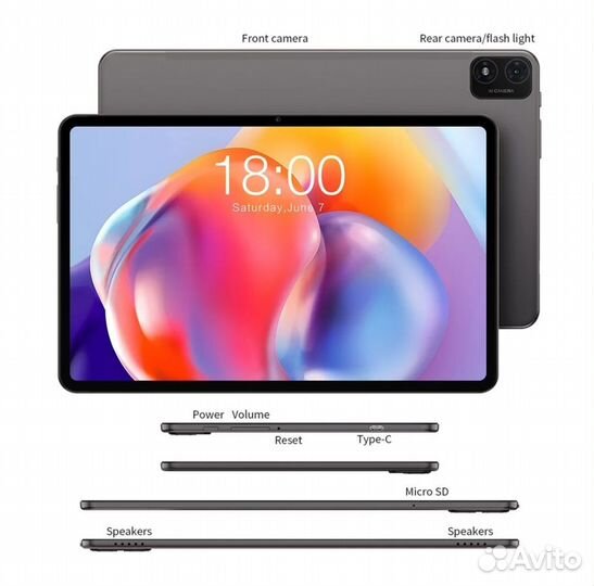 Планшет Teclast T40S 16-128 гб новый