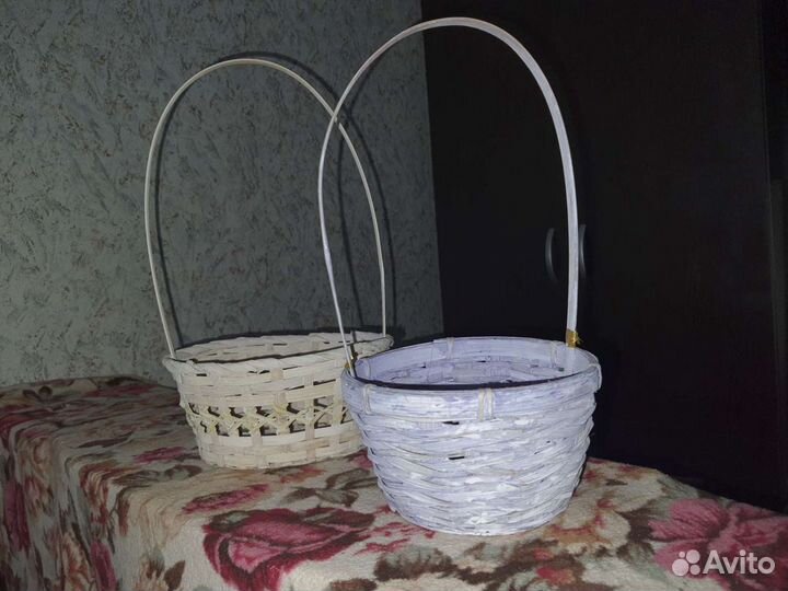 Корзина плетеная для подарков