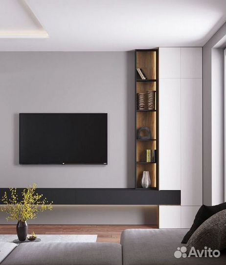 Стенка в гостиную на заказ