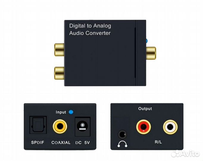 Аудио конвертер цифра - аналог