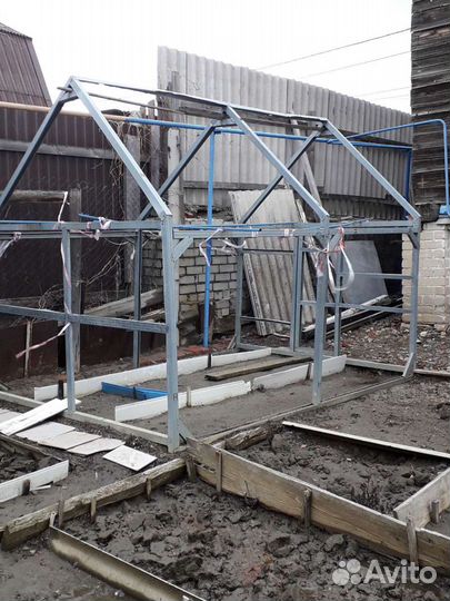 Каркас теплицы новый