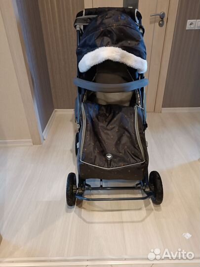 Детские санки коляска ника