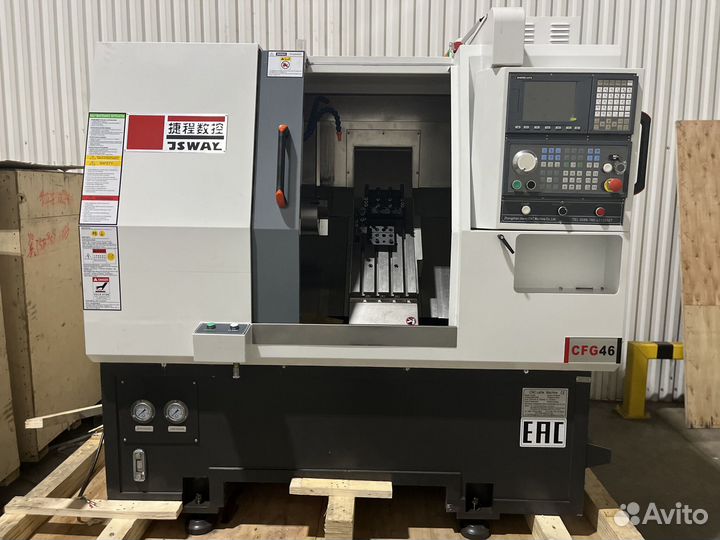 Токарный станок c JS WAY CFG 46