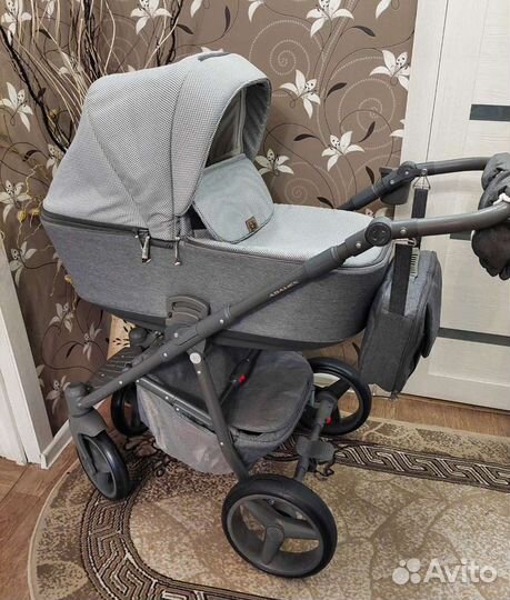 Коляска Adamex Reggio 3в1 или 2в1 grey