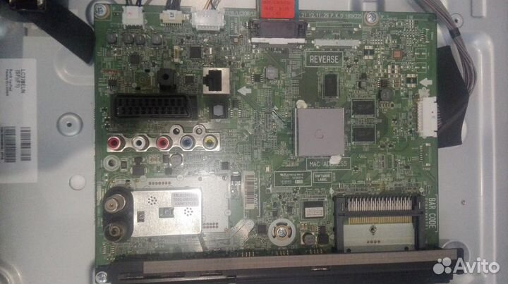 Платы с разбитых тв