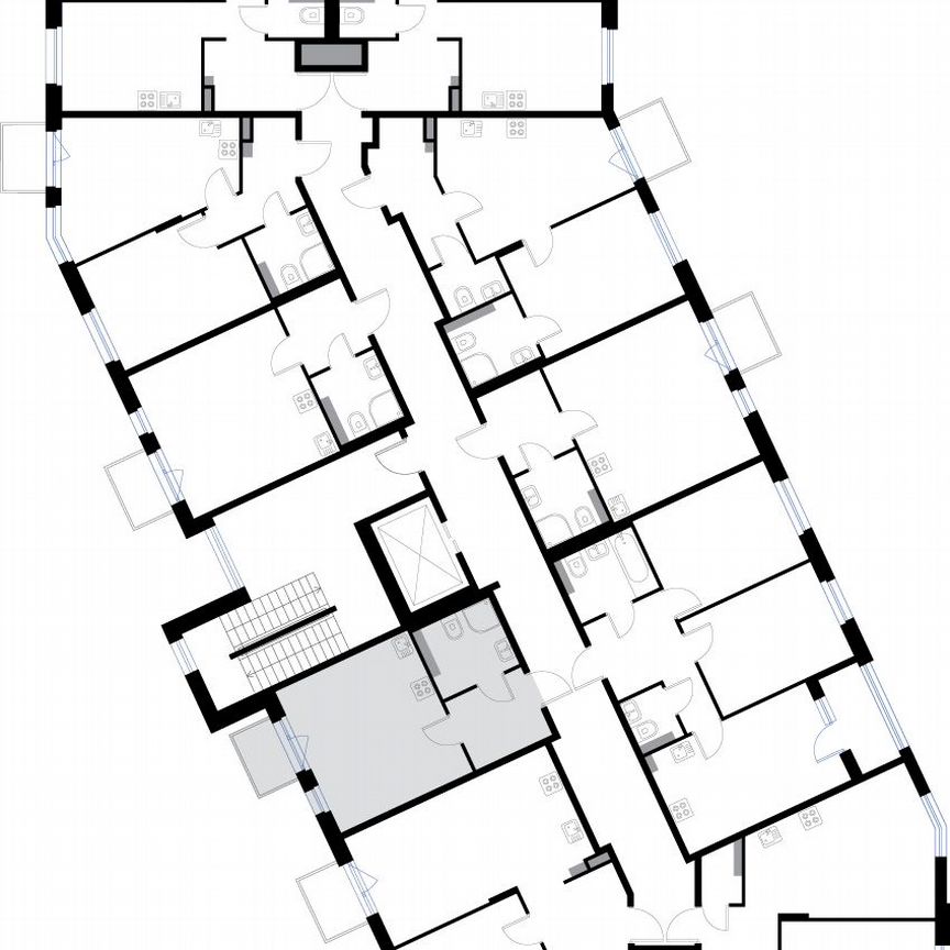 Квартира-студия, 26,6 м², 2/3 эт.