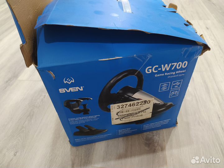 Игровой руль sven gc-700w