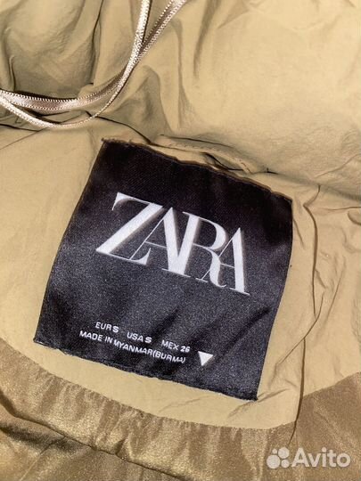 Курка зимняя удлиненная Zara S