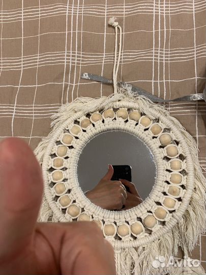 Настенное зеркало Бохо