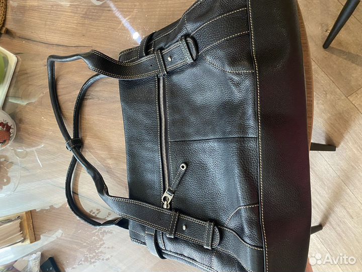 Сумка кожаная