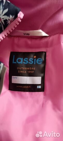 Демисезонный костюм 110-116 lassie