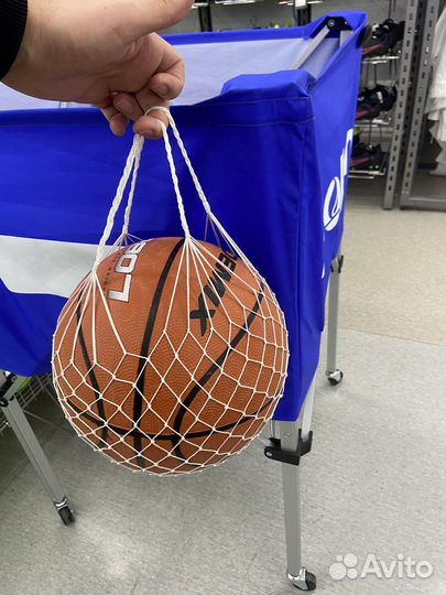 Сумка баул сетка для мячей спортивная
