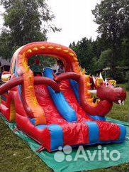 Батут надувной 