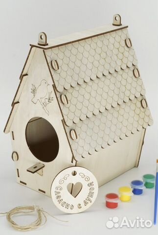 Кормушка скворечник для птиц