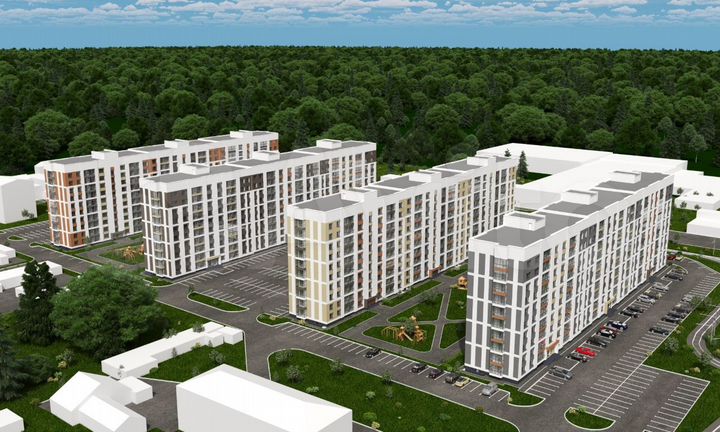 2-к. квартира, 44,9 м², 9/11 эт.