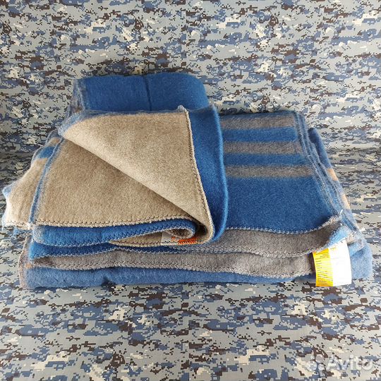 Одеяло шерстяное армейское новое