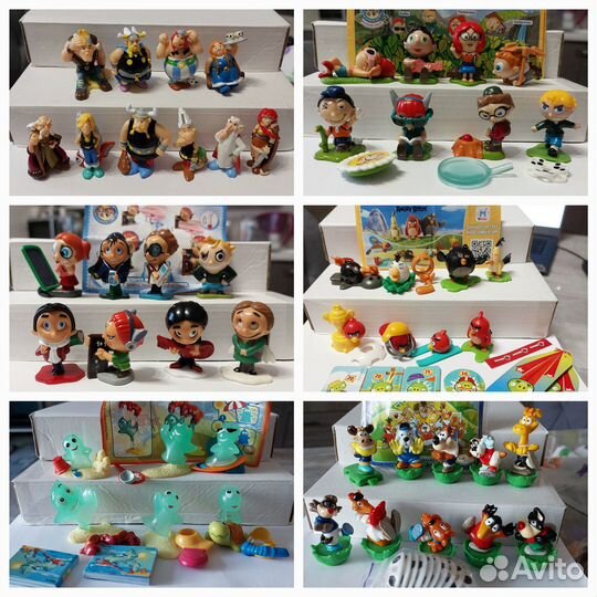 Серии киндер сюрприз