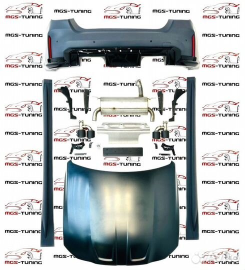 Обвес BMW 4 series F32 в стиле G82 M4 look