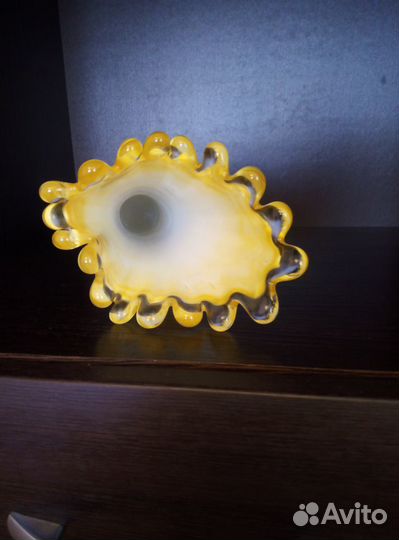 Ваза молочное стекло СССР