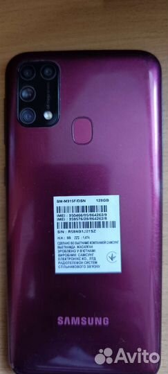 Смартфон samsung М31