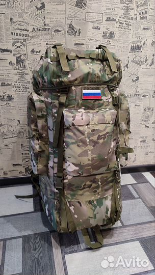 Тактический каркасный рюкзак 100 л