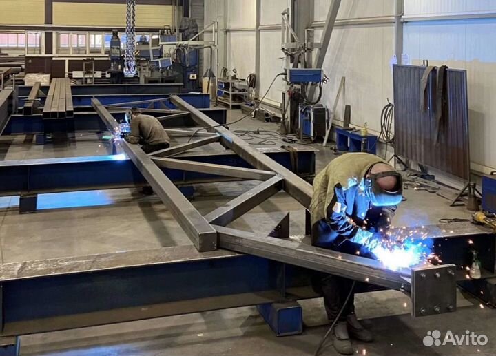 Изготовление металлоконструкций любой сложности