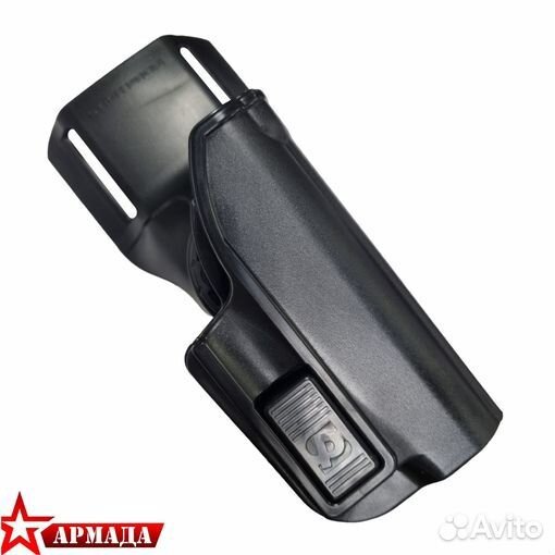 Кобура Альфа пм / пмм с выносным креплением, черна