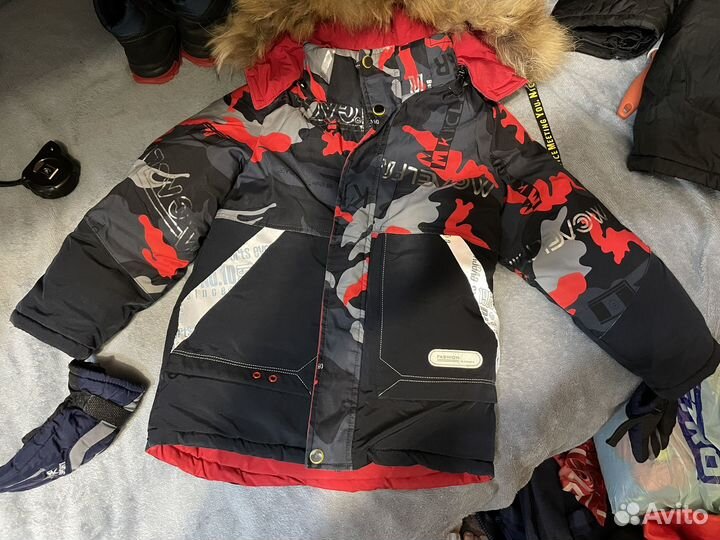 Зимний комбинезон на мальчика