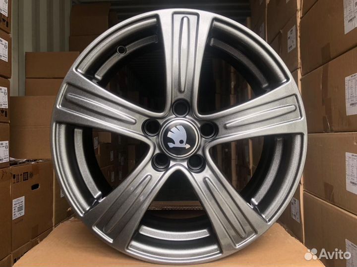 Новые диски на polo rapid