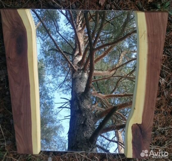 Зеркало из массива.эко стиль(Loft) в подарок