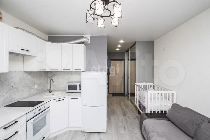 Квартира-студия, 19,9 м², 12/19 эт.