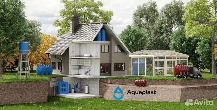 Бочка пластиковая 1000 литров