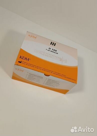 Шприц 1 мл.инсулиновыйU-100