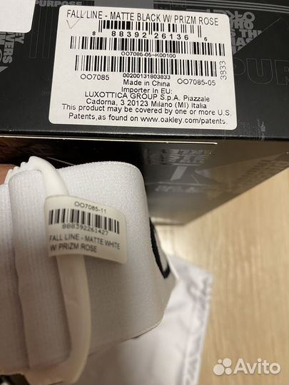 Новые горнолыжные очки Oakley fall line xm