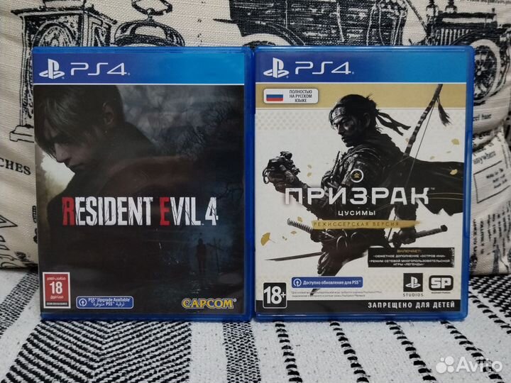 Игры для приставок sony PS4 и PS5