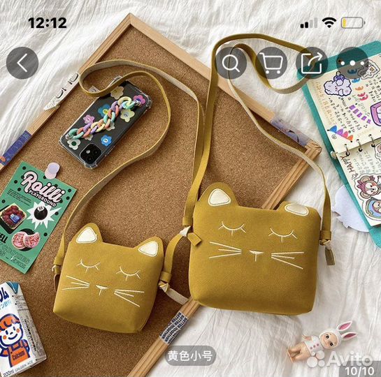 Сумка-кошечка для девочки