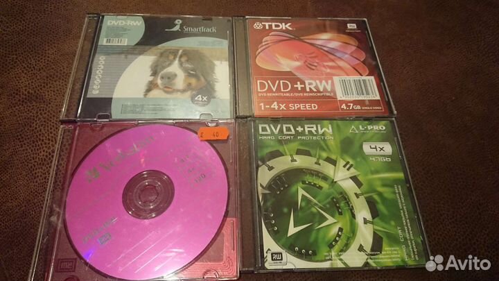 CD диски DVD-RW
