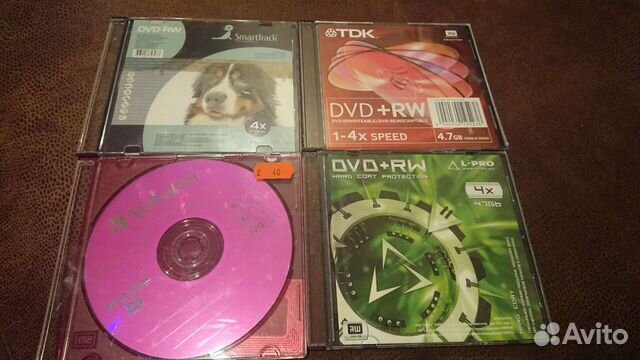 CD диски DVD-RW