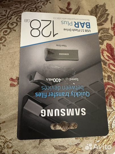 Загрузочная флешка samsung BAR plus 128/64, Win10