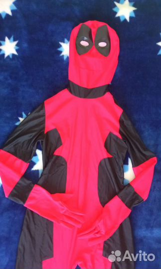 Карнавальный костюм детпул для взрослых