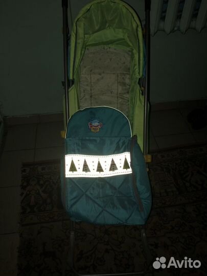 Коляска санки